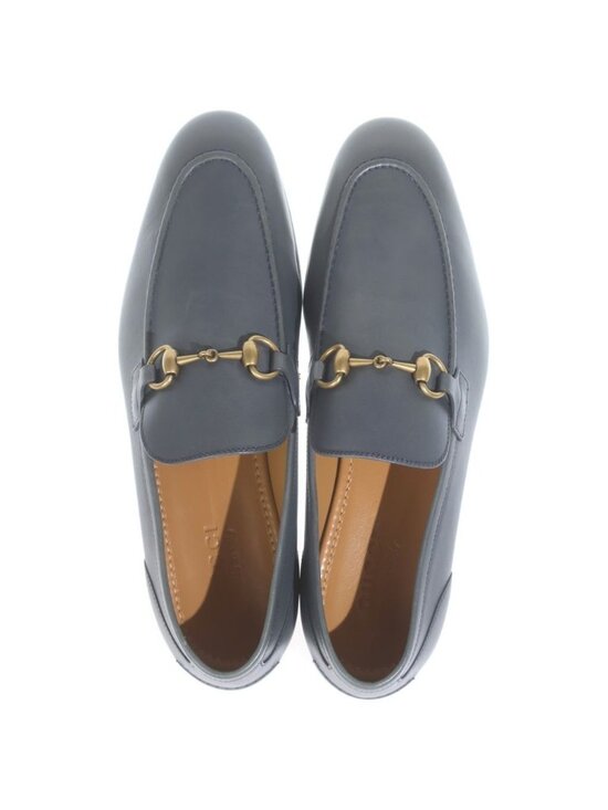 Gucci Jordan Horsebit Loafers Gray